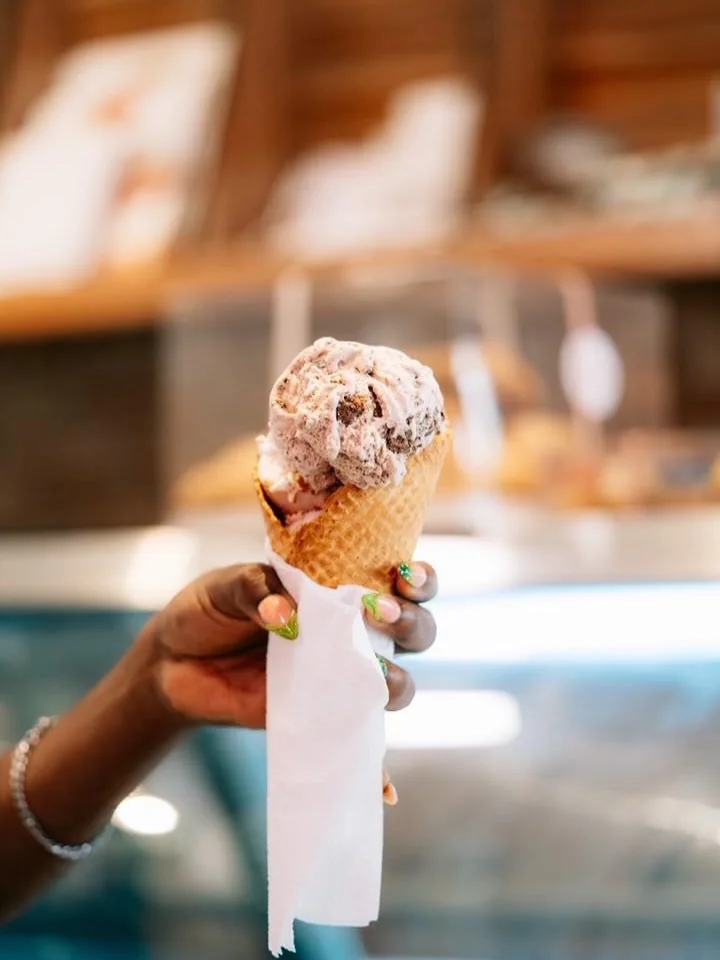 Ice cream at Sweet Delites